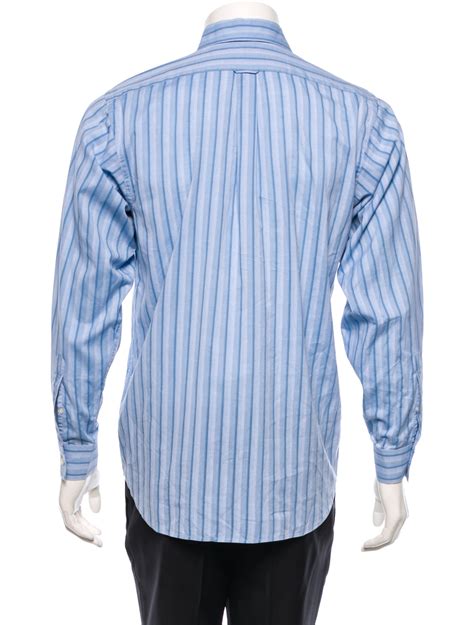 burberry striped shirt